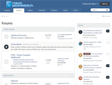 Tablet Screenshot of forumwedkarskie.pl
